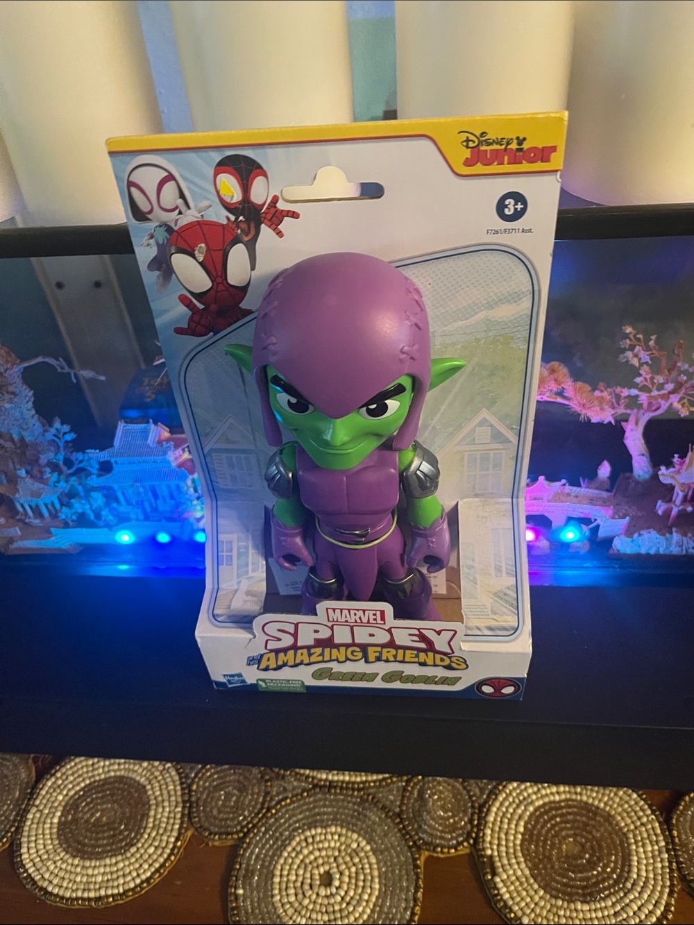 Marvel Green & Purple Goblin Spidey Amazing Friends Figure